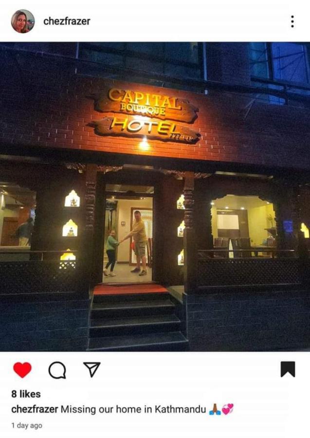 Capital Boutique Hotel Katmandu Zewnętrze zdjęcie